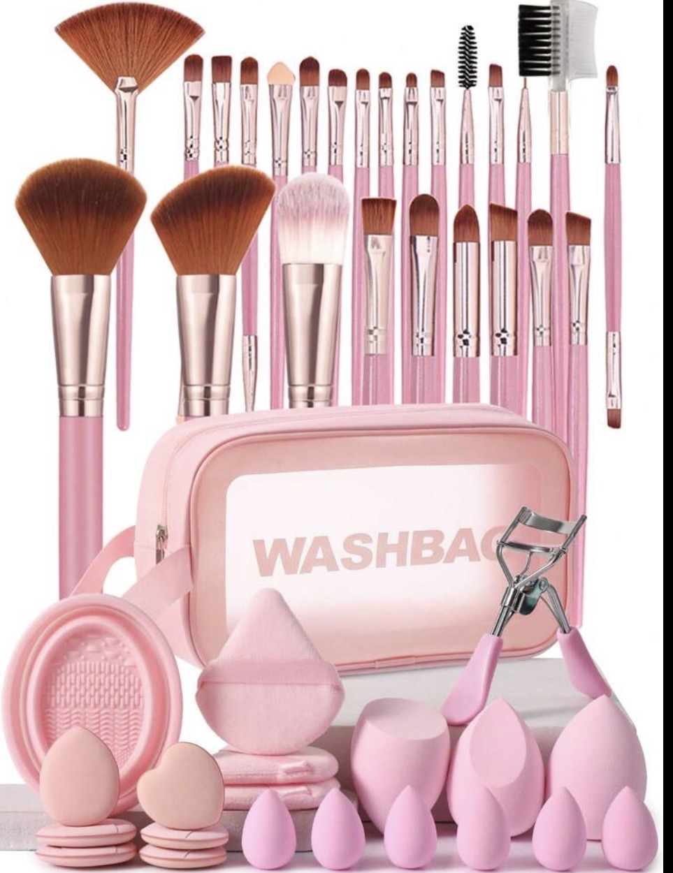 46 pièces d'outils de maquillage 